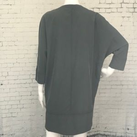 Gray Long Sleeve Dress - Picture 6 of 7